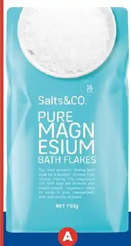 Foodland Salts & Co Bath Flakes 750g offer