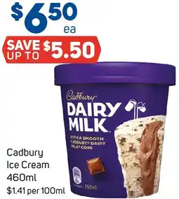 Foodland Cadbury Ice Cream 460ml offer