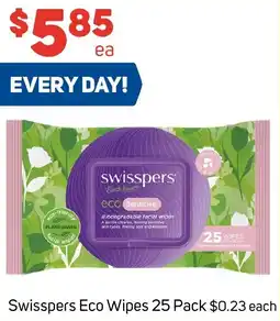 Foodland Swisspers Eco Wipes 25 Pack offer