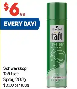 Foodland Schwarzkopf Taft Hair Spray 200g offer