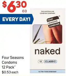Four Seasons Condoms 12 Pack