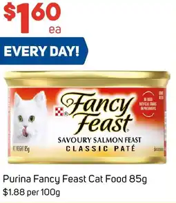 Foodland Purina Fancy Feast Cat Food 85g offer