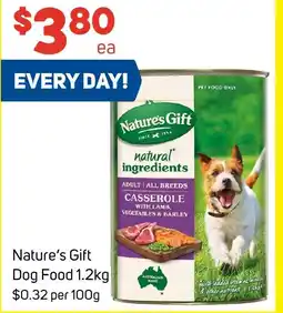 Foodland Nature's Gift Dog Food 1.2kg offer