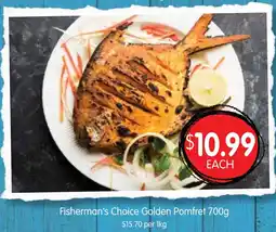 Spudshed Fisherman's Choice Golden Pomfret 700g offer