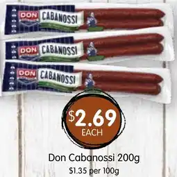 Don Cabanossi 200g