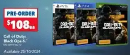 Harvey Norman Call of Duty: Black Ops 6 offer