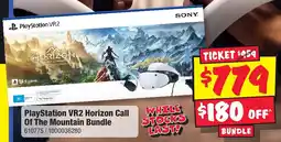 JB Hi-Fi PlayStation VR2 Horizon Call Of The Mountain Bundle offer