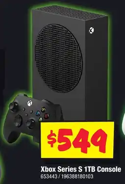 JB Hi-Fi Xbox Series S 1TB Console offer