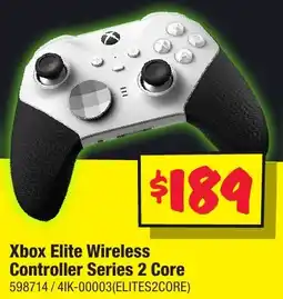 JB Hi-Fi Xbox Elite Wireless Controller Series 2 Core offer