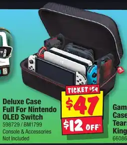 JB Hi-Fi Deluxe Case Full For Nintendo OLED Switch offer