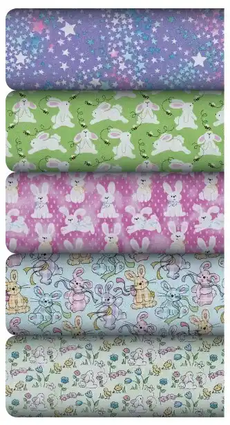 Glitter Printed Poplin