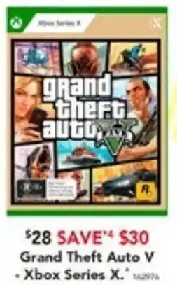 Harvey Norman Grand Theft Auto V offer
