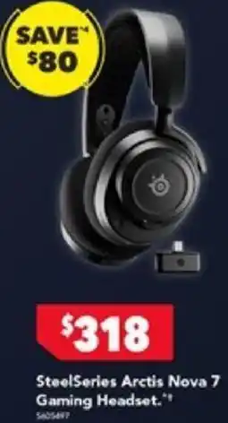Harvey Norman SteelSeries Arctis Nova 7 Gaming Headset offer