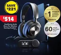 Harvey Norman SteelSeries Arctis Nova Pro Wireless Gaming Headset offer