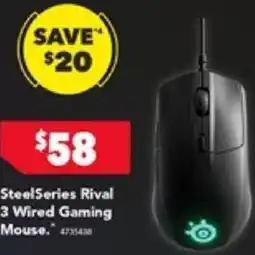 SteelSeries Rival 3 Wired Gaming Mouse