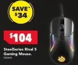 Harvey Norman SteelSeries Rival 5 Gaming Mouse offer