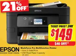 The Good Guys EPSON WorkForce Pro Multifunction Printer offer
