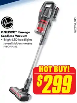The Good Guys ONEPWR™ Emerge Cordless Vacuum offer