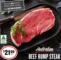 Ritchies Australian BEEF RUMP STEAK offer