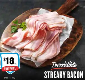 Ritchies STREAKY BACON offer