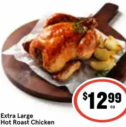 Ritchies Extra Large Hot Roast Chicken offer