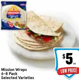 Mission Wraps 6-8 Pack