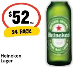 Ritchies Heineken Lager offer