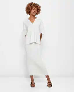 Petites Knit Midi Skirt - Dannii Minogue