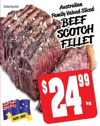 Farmer Jack's BEEF SCOTCH FILLET offer