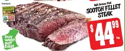 Farmer Jack's SCOTCH FILLET STEAK offer