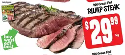 Farmer Jack's RUMP STEAK offer