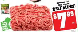 Farmer Jack's BEEF MINCE offer