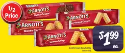 Farmer Jack's Arnott's Cream Biscuits 250g offer