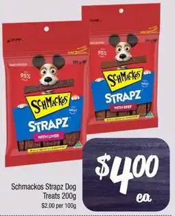 Farmer Jack's Schmackos Strapz Dog Treats 200g offer