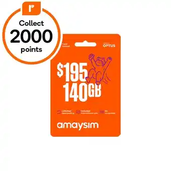 Woolworths amaysim $195 Starter Kit offer