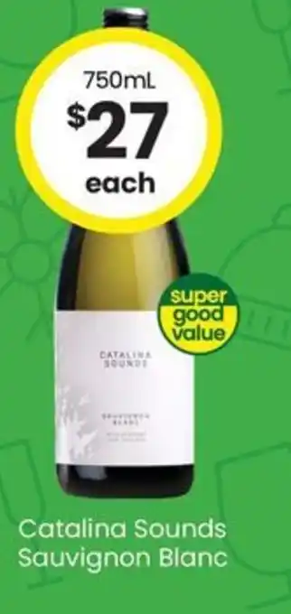 The Bottle O Catalina Sounds Sauvignon Blanc offer