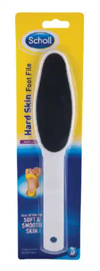 Scholl hard skin foot file dual action