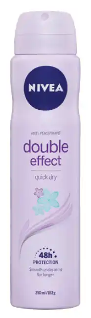 Nivea deodorant double effect white sense 250ml