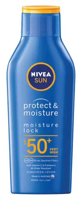 Nivea sun protect & moisture spf50+ 400ml