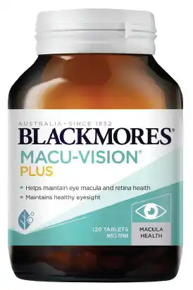 Cincotta Chemist Blackmores macuvision plus 120 tablets offer