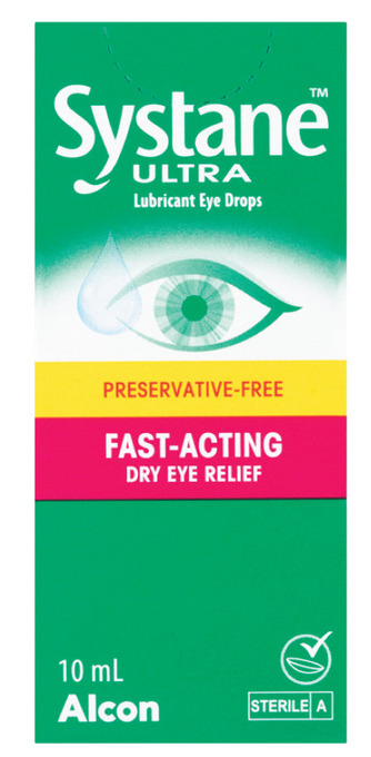 Systane ultra preservative free lubricant drops 10ml