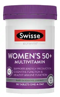 Cincotta Chemist Swisse ultivite women's 50+ multivitamin 90 tablets offer