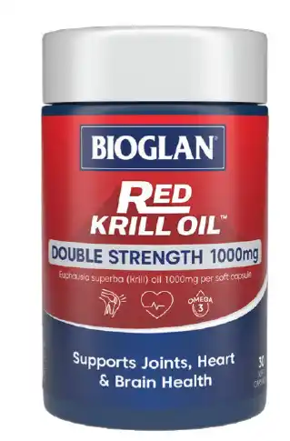 Cincotta Chemist Bioglan red krill oil 1000mg 30 capsules offer