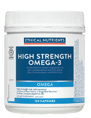 Cincotta Chemist Ethical nutrients high strength omega-3 120 capsules offer