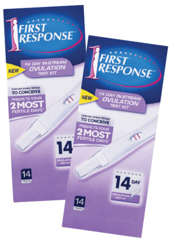 First response 14 day in stream ovulation test 14 pack