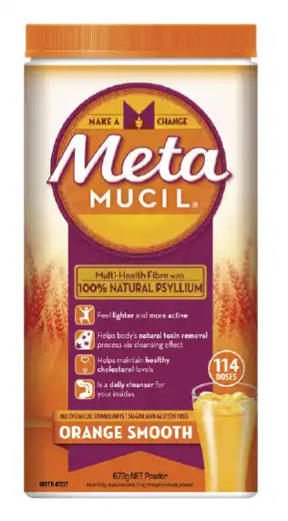 Cincotta Chemist Metamucil orange smooth 114 dose 673g offer