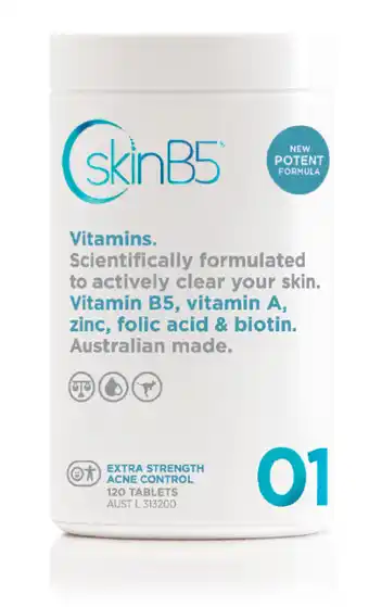 Skinb5 acne control extra strength 120 tablets