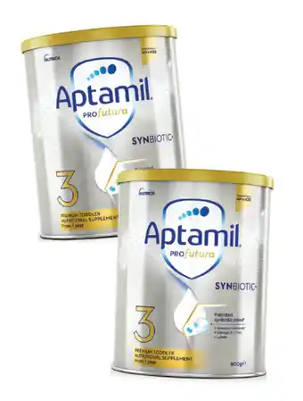 Cincotta Chemist Aptamil profutura synbiotic+ stage 3 toddler milk drink 900g offer