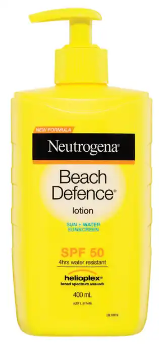 Neutrogena beach defence lotion 400ml