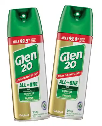 Cincotta Chemist Glen 20 disinfectant original spray 300g offer